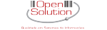 Logo da Open Solution, parceiro da Sanvitron.