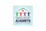 logomarca da Santa Casa de Alegrete, cliente da Sanvitron